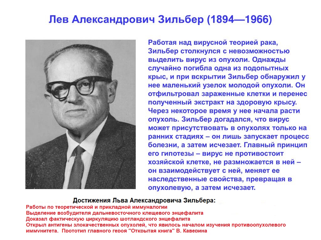 Зильбер Лев Александрович