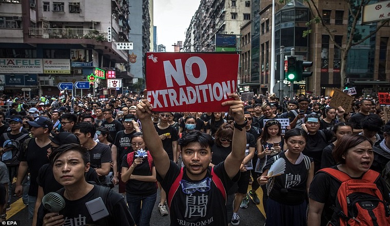 Гонконг протесты